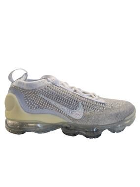 Nike W Air Vapormax 2021 FK Women's Gymnastics Shoes, White Platinum, 8.5 US